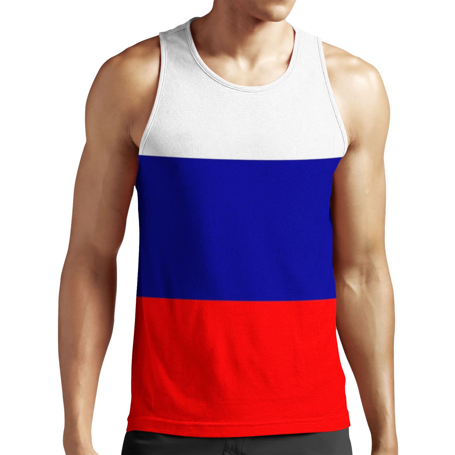Russian Russia Flag All-over-print Unisex Tank Top