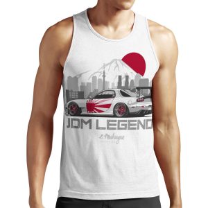 Rx7 Jdm Legend All-over-print Unisex Tank Top