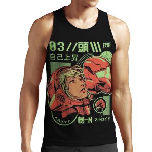 S Head All-over-print Unisex Tank Top