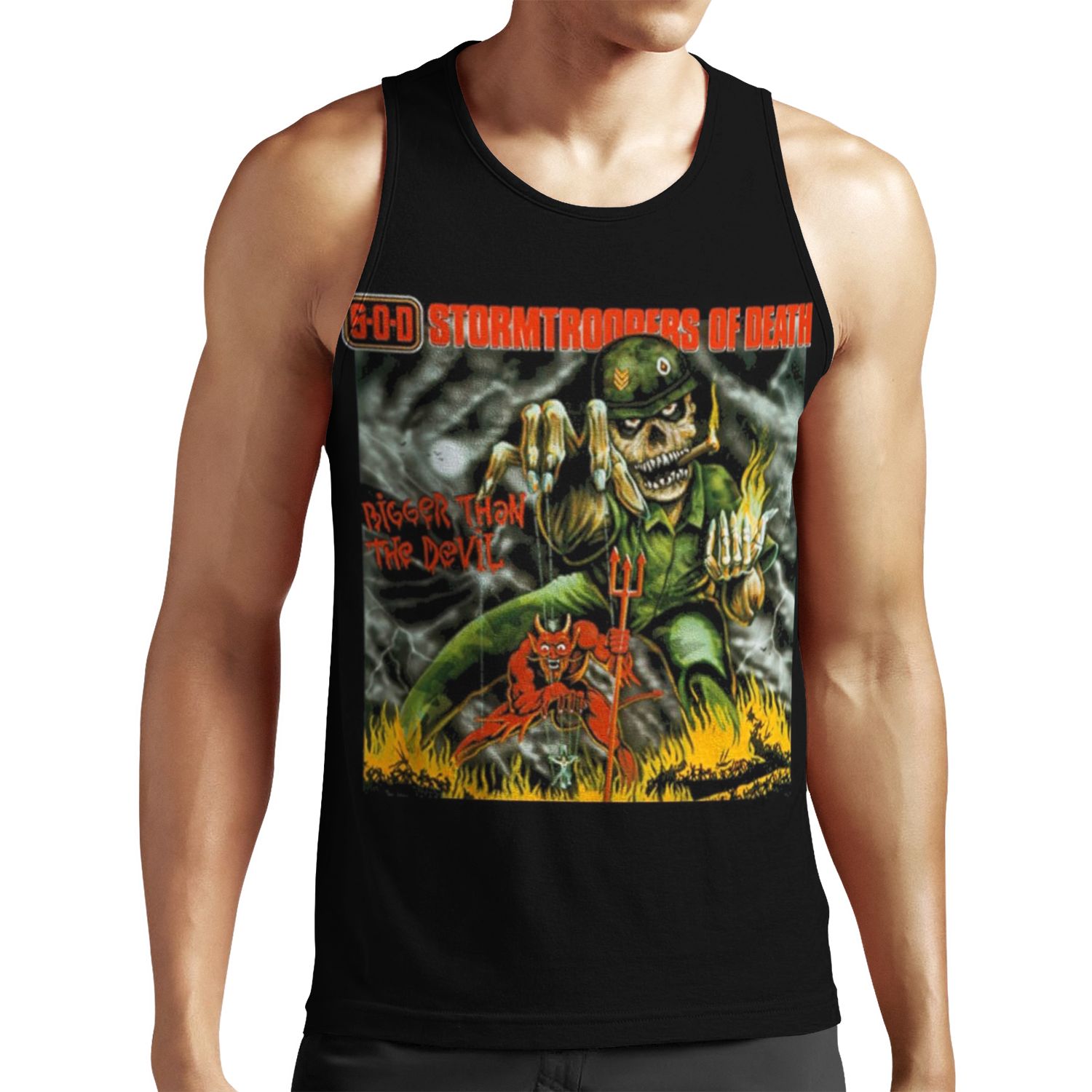 S O D Stormtroopers Of Death All-over-print Unisex Tank Top
