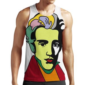 S%C3%B8Ren Kierkegaard All-over-print Unisex Tank Top