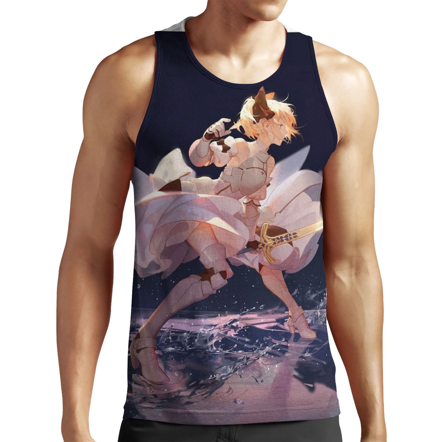 Saber Lily Fate All-over-print Unisex Tank Top
