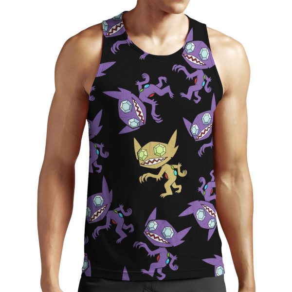 Sableye Pattern All-over-print Unisex Tank Top