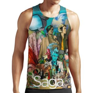 Saga Comic Characters Geek All-over-print Unisex Tank Top