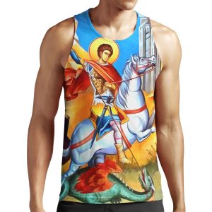 Saint George All-over-print Unisex Tank Top