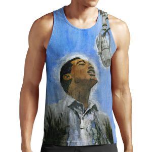 Sam Cooke All-over-print Unisex Tank Top