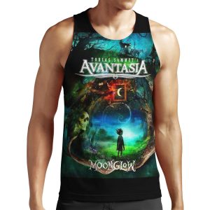 Sammet Moonglow Tobias Tour 2019 Warna Avantasia All-over-print Unisex Tank Top