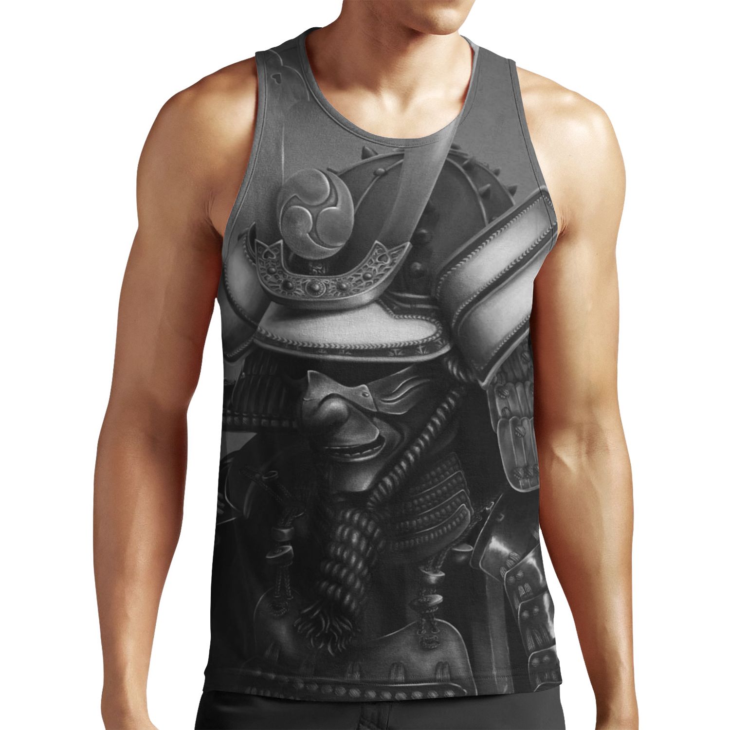 Samurai All-over-print Unisex Tank Top