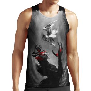 Samurai Jack Showdown All-over-print Unisex Tank Top