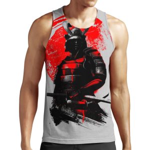 Samurai Warrior All-over-print Unisex Tank Top
