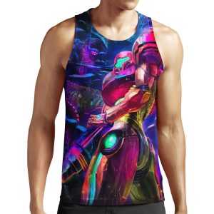 Samus Aran Metroid All-over-print Unisex Tank Top