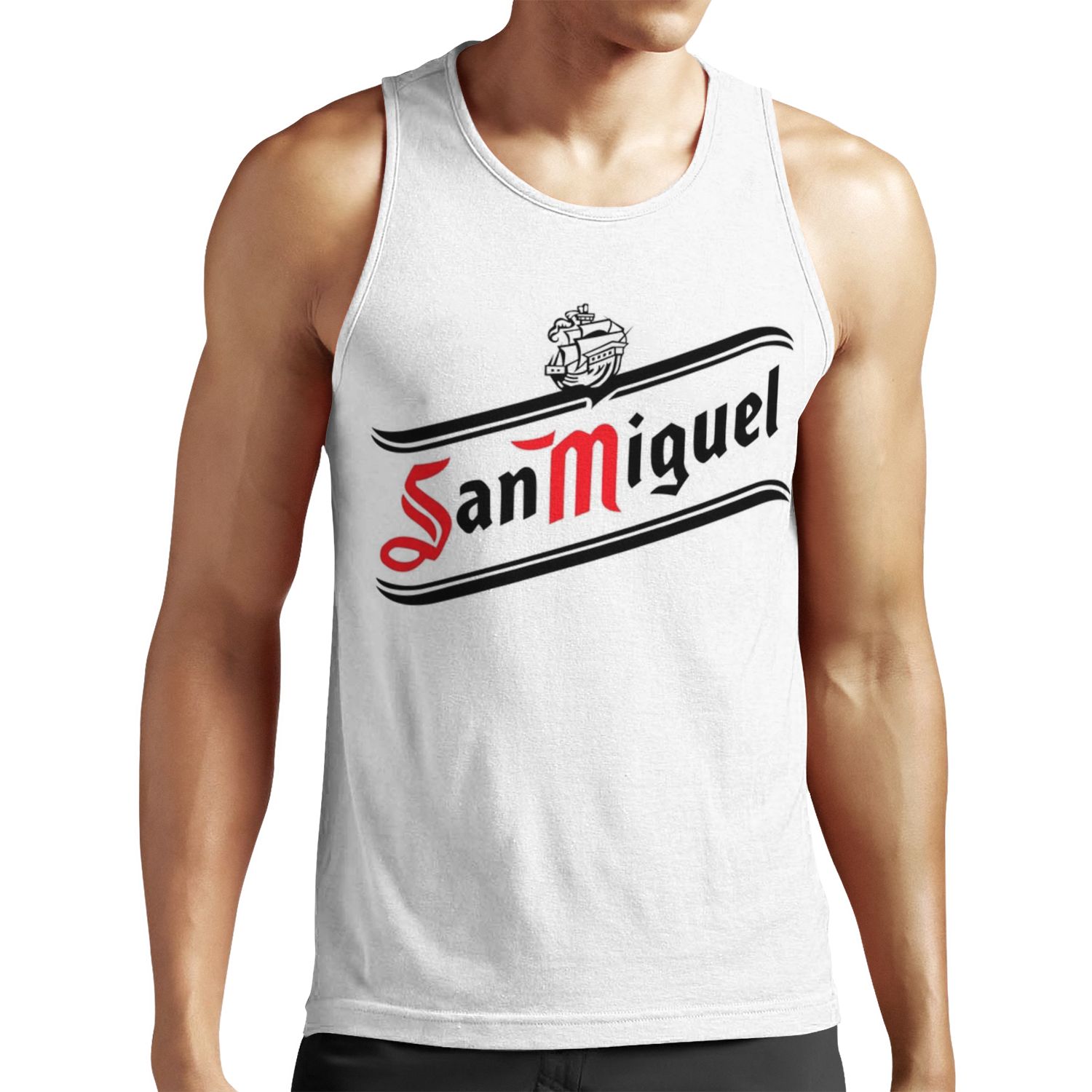 San Miguel Beer Philippines Pinoy All-over-print Unisex Tank Top