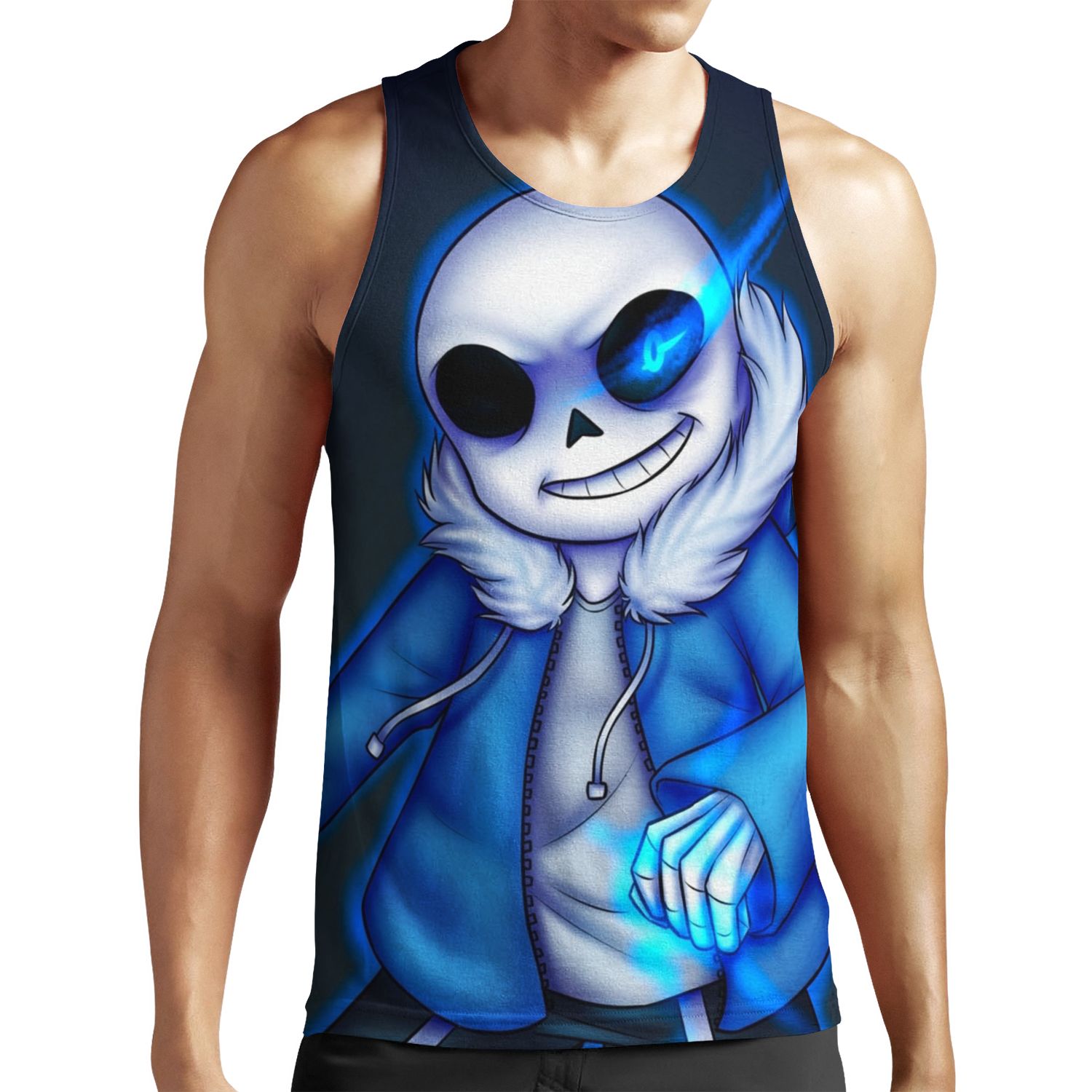 Sans All-over-print Unisex Tank Top