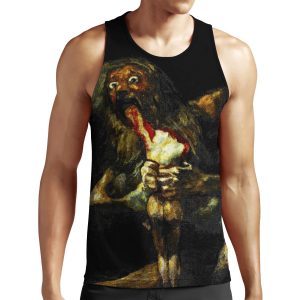 Saturn Devouring His Son Francisco Goya All-over-print Unisex Tank Top