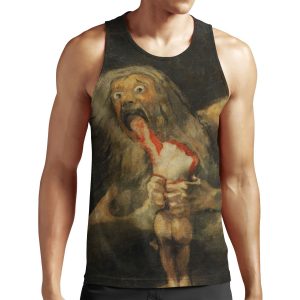 Saturn Devouring His Son Goya All-over-print Unisex Tank Top