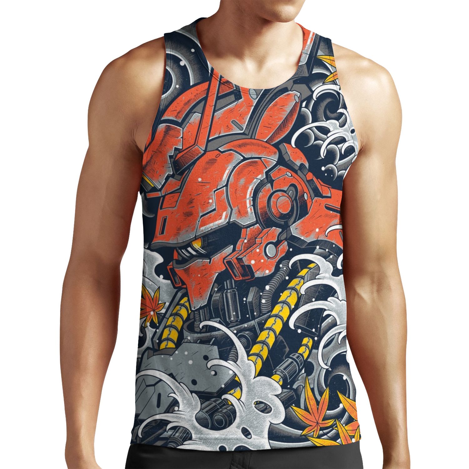 Sazabi Awesome All-over-print Unisex Tank Top