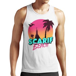 Scarif Beach All-over-print Unisex Tank Top