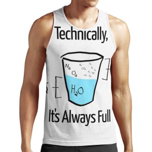 Science Is Optimistic All-over-print Unisex Tank Top