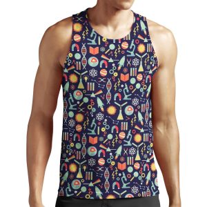Science Studies All-over-print Unisex Tank Top