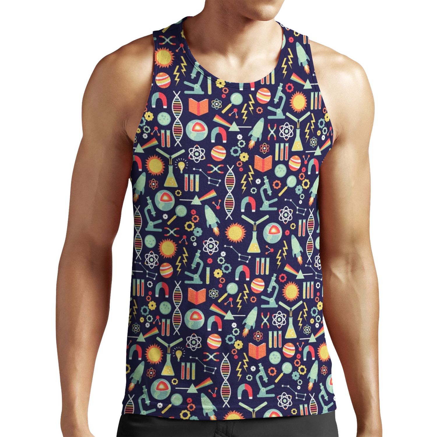 Science Studies All-over-print Unisex Tank Top