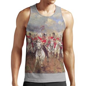 Scotland Forever Charge Of The Scots Greys All-over-print Unisex Tank Top