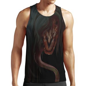 Scp 682 Hard To Destroy Reptile All-over-print Unisex Tank Top