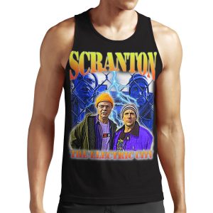 Scranton The Electric City All-over-print Unisex Tank Top