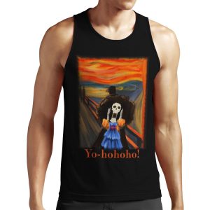 Scream Soul King Brook Yo Hohoho All-over-print Unisex Tank Top