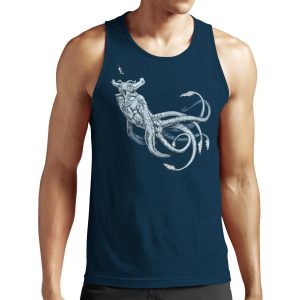 Sea Emperor Transparent All-over-print Unisex Tank Top