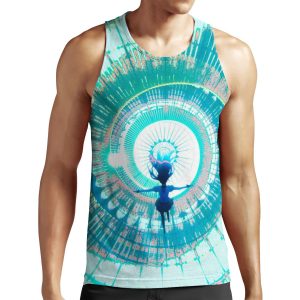 Senjougahara Hitagi Falling All-over-print Unisex Tank Top