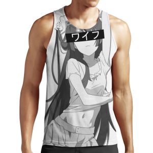 Senjougahara Waifu All-over-print Unisex Tank Top
