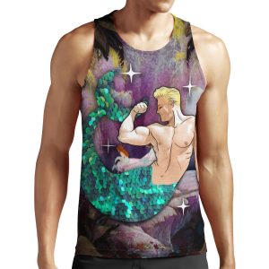 Sequin Merman All-over-print Unisex Tank Top
