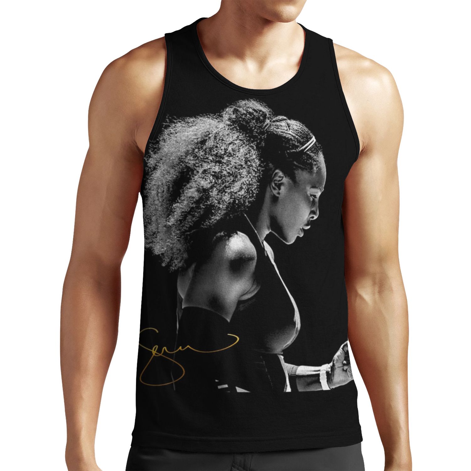 Serena Williams All-over-print Unisex Tank Top
