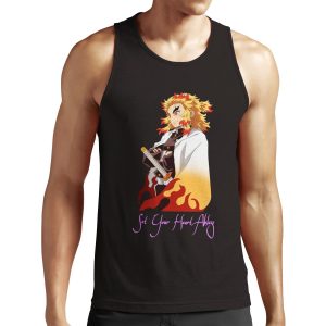Set Your Heart Ablaze All-over-print Unisex Tank Top