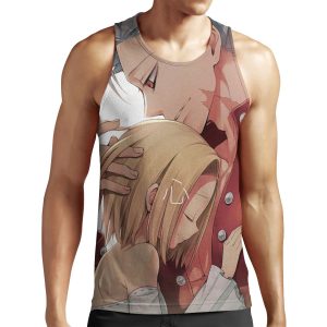 Seven Deadly Sins Ban And Elaine Romance All-over-print Unisex Tank Top