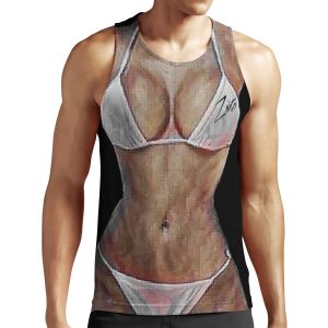 Sexy Abs Bikini Body All-over-print Unisex Tank Top