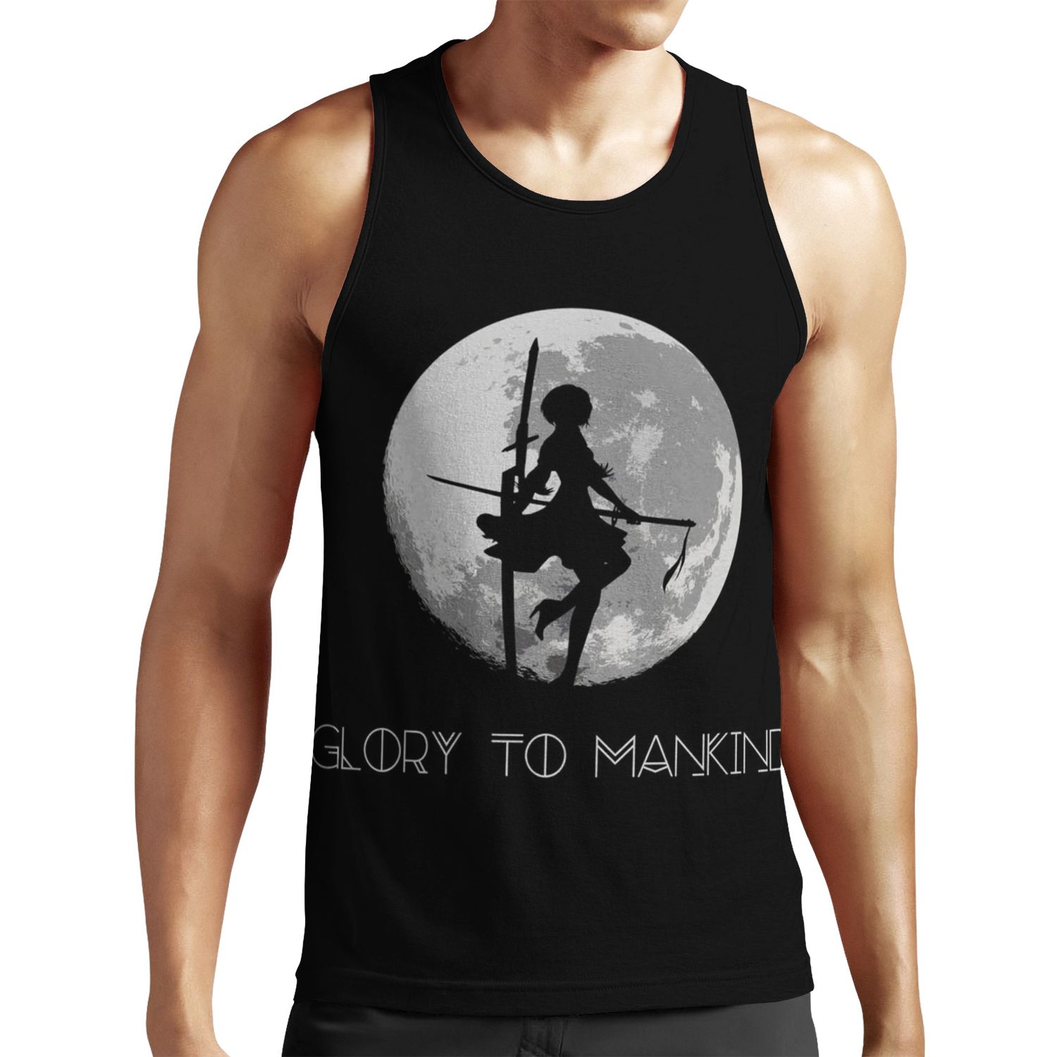 Shadow Glory To Mankind All-over-print Unisex Tank Top