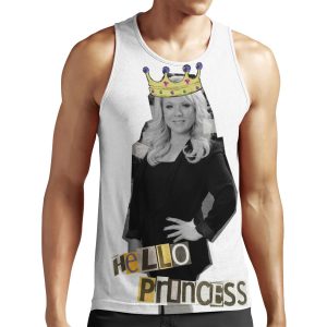 Sharon Watts Hello Princess All-over-print Unisex Tank Top