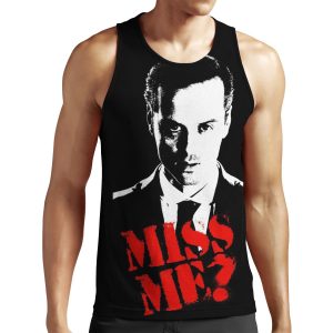 Sherlock Miss Me Moriarty All-over-print Unisex Tank Top