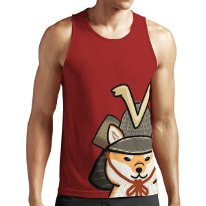 Shiba Inu All-over-print Unisex Tank Top