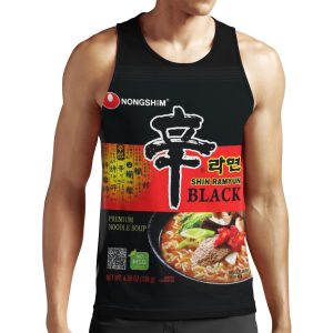 Shin Ramyun Black Ramen Nongshim Instant Ramen All-over-print Unisex Tank Top