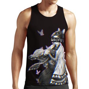 Shinobu Waifu All-over-print Unisex Tank Top