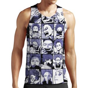 Shinso Collage Color Version All-over-print Unisex Tank Top