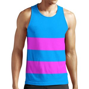 Shirt And Dress Inspired By Frisk From Undertale All-over-print Unisex Tank Top
