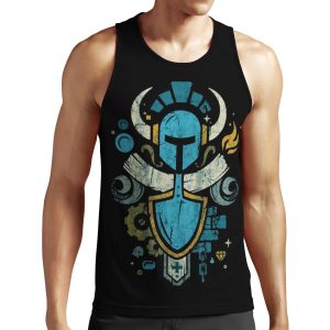 Shovel Knight Shovelry Emblem Crest All-over-print Unisex Tank Top