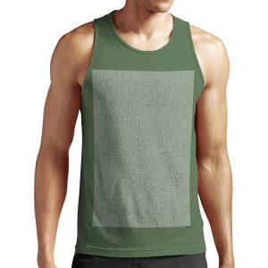 Shrek Script All-over-print Unisex Tank Top