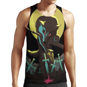 Sif The Great Grey Wolf All-over-print Unisex Tank Top