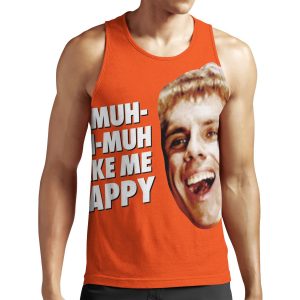 Simple Jack You Muh Muh Make Me Happy All-over-print Unisex Tank Top