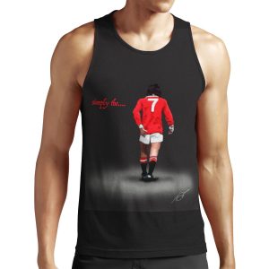 Simply The Best George Best Legend All-over-print Unisex Tank Top