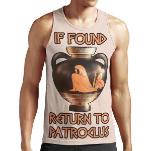 Single Achilles Seeking Good Patroclus All-over-print Unisex Tank Top